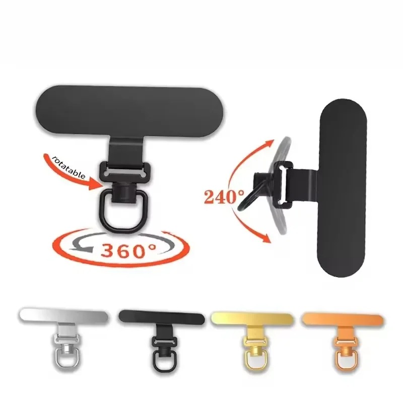 Gasket Mount Kit - 360 Rotating Phone Lanyard Clip Metal