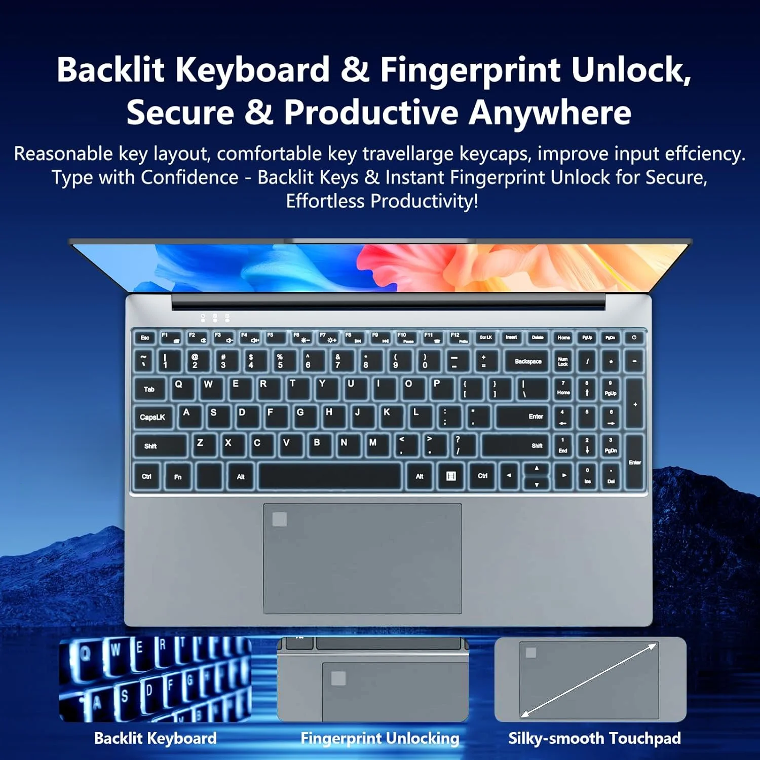 2026 New laptop 15.6 Inch Wind - Gaming Keyboard 2026 recension och pris