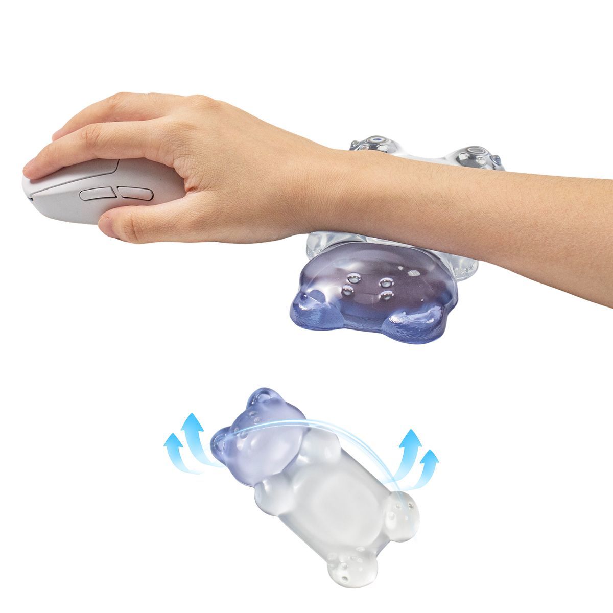 Cute Bear Shape Wrist Rest Tra - Gaming Keyboard No Number Pad recension och pris