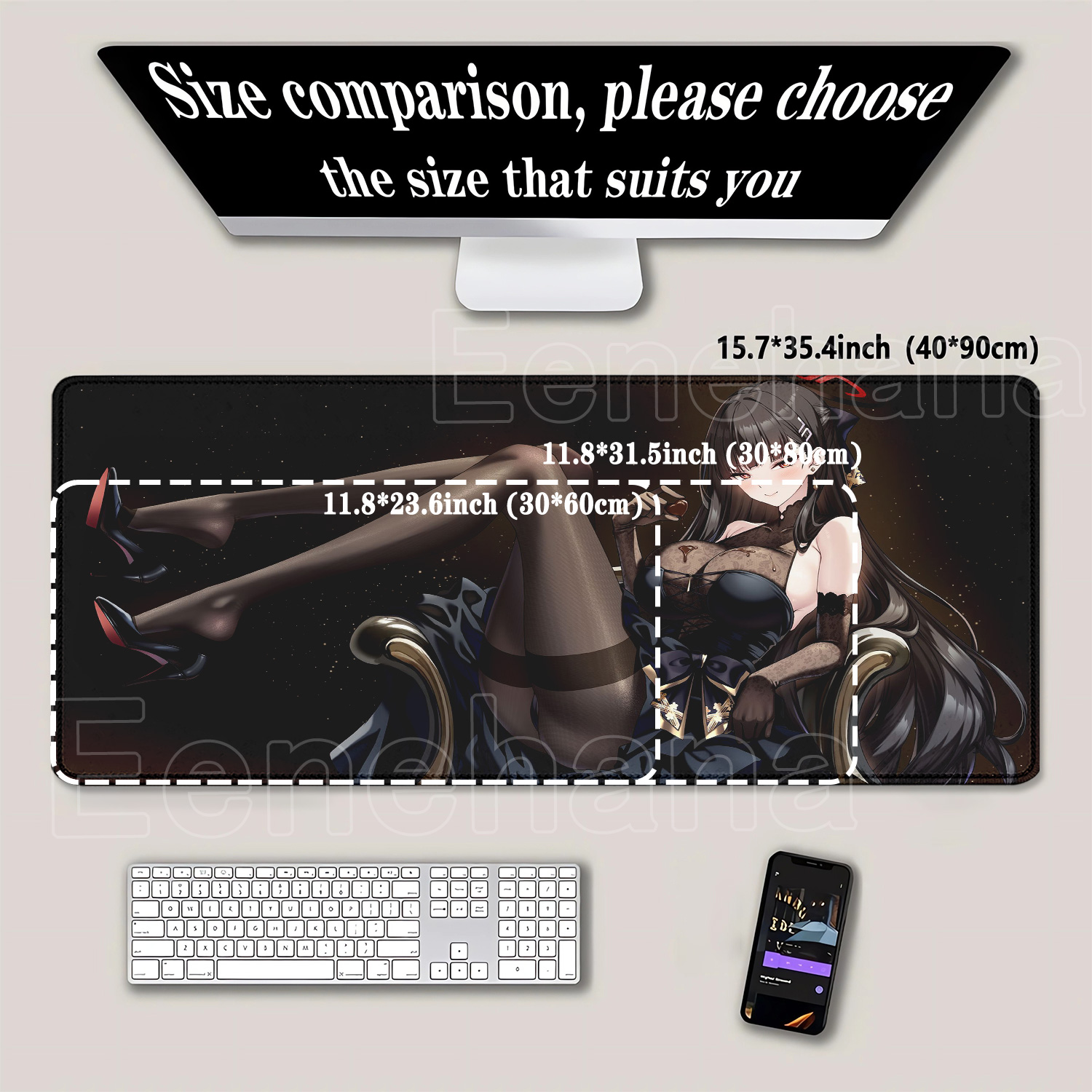 Gaming Blue Archive Tsukatsuki - Gaming Keyboard Typewriter recension och pris