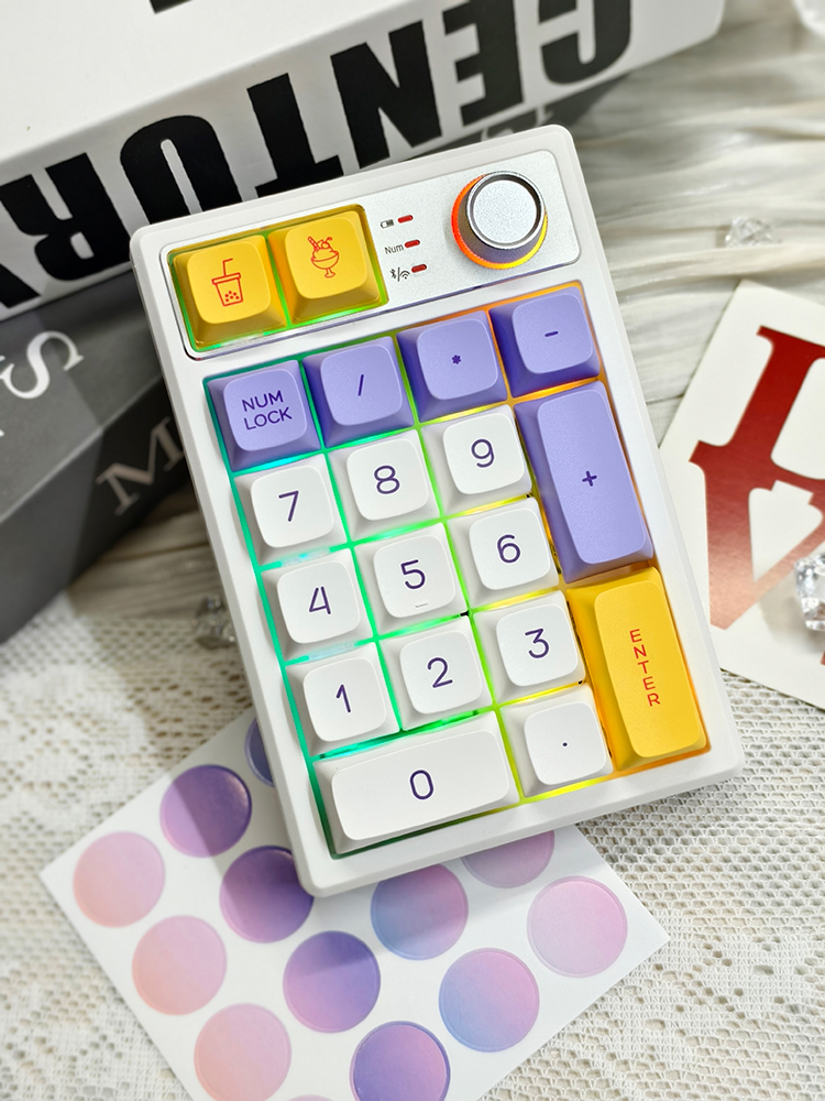 Tri Modes Bluetooth KEYCOOL Pr - Gaming Keyboard No Number Pad recension och pris