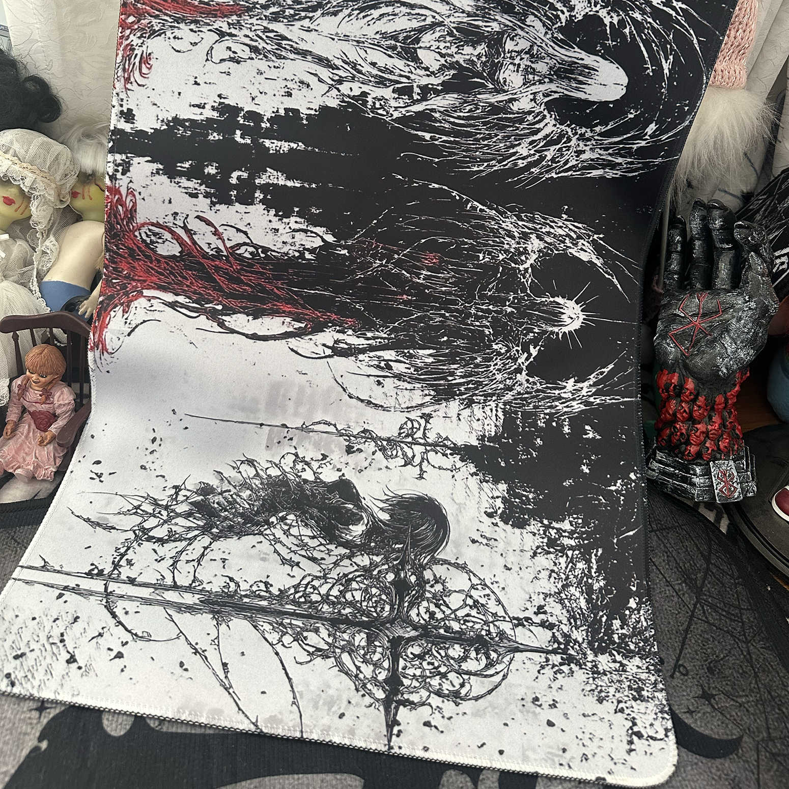Dark Angel Art Design Large Si - Gaming Keyboard Mouse recension och pris