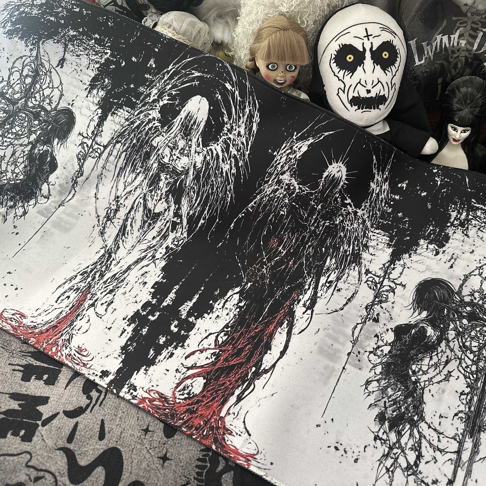 Dark Angel Art Design Large Si - Gaming Keyboard Mouse recension och pris