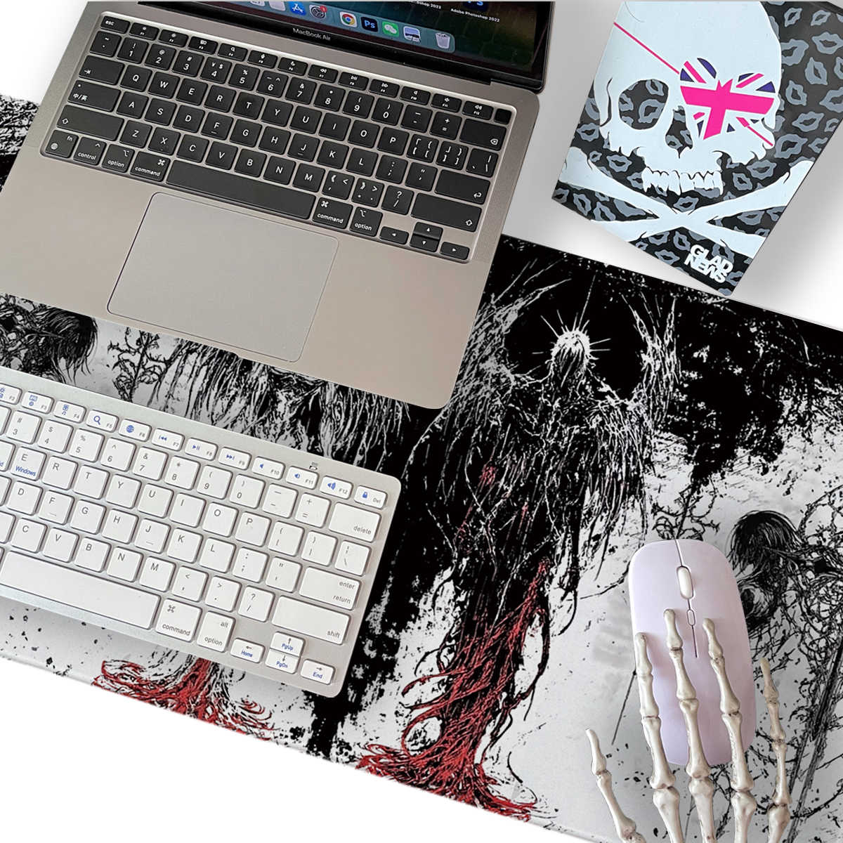 Dark Angel Art Design Large Si - Gaming Keyboard Mouse recension och pris