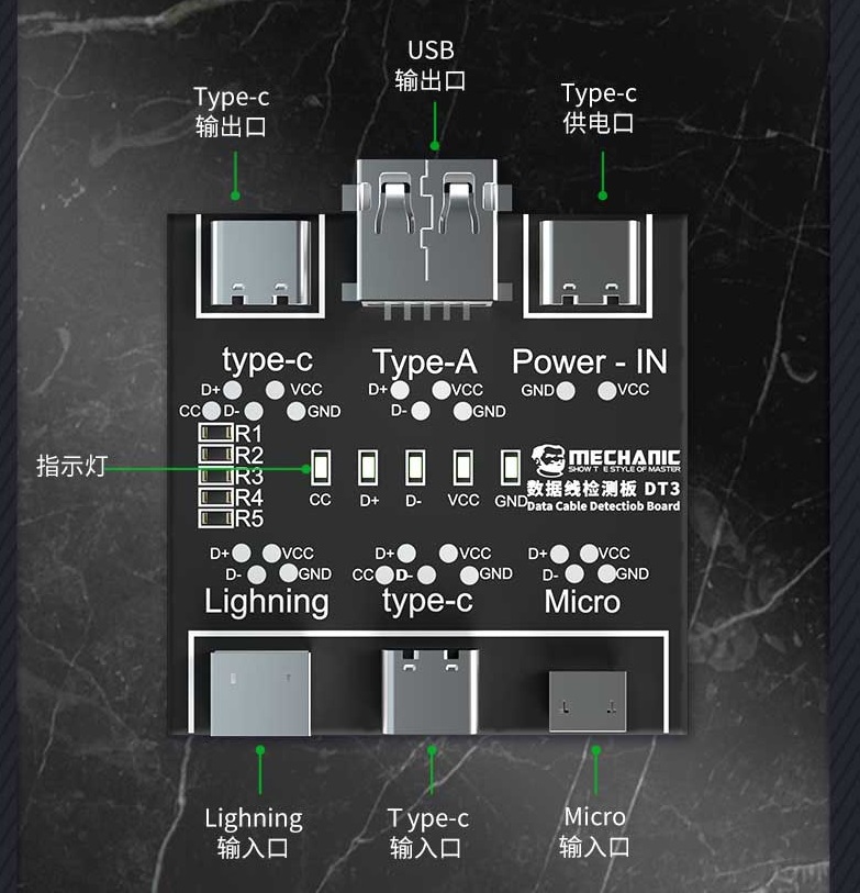 MECHANIC DT3 Data Cable Detect - Mechanical Switch Tester recension och pris
