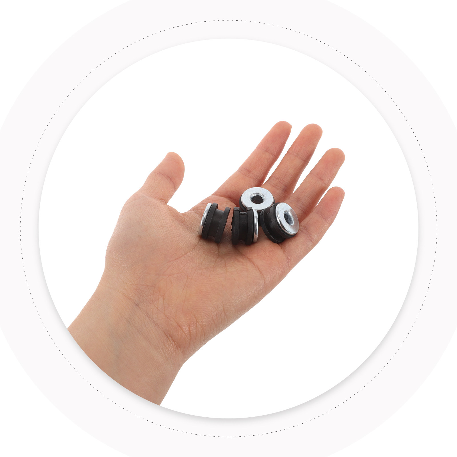10Pcs Motorcycle Rubber Gasket - Gasket Mount Kit recension och pris