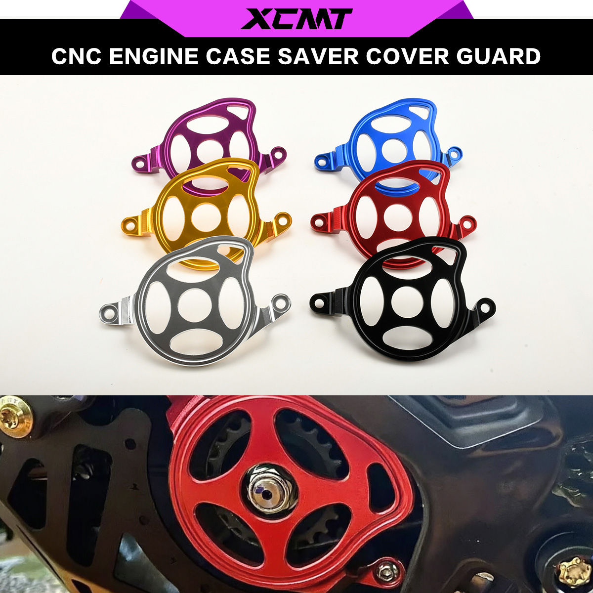 Engine Case Guard Cover Protec - Aluminum Case 65 recension och pris