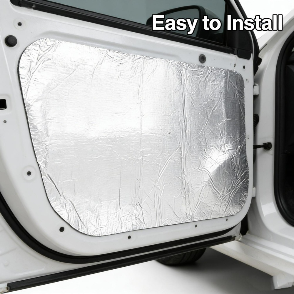 Car Sound Insulation Mat 5/10m - Foam Dampener Sheet recension och pris