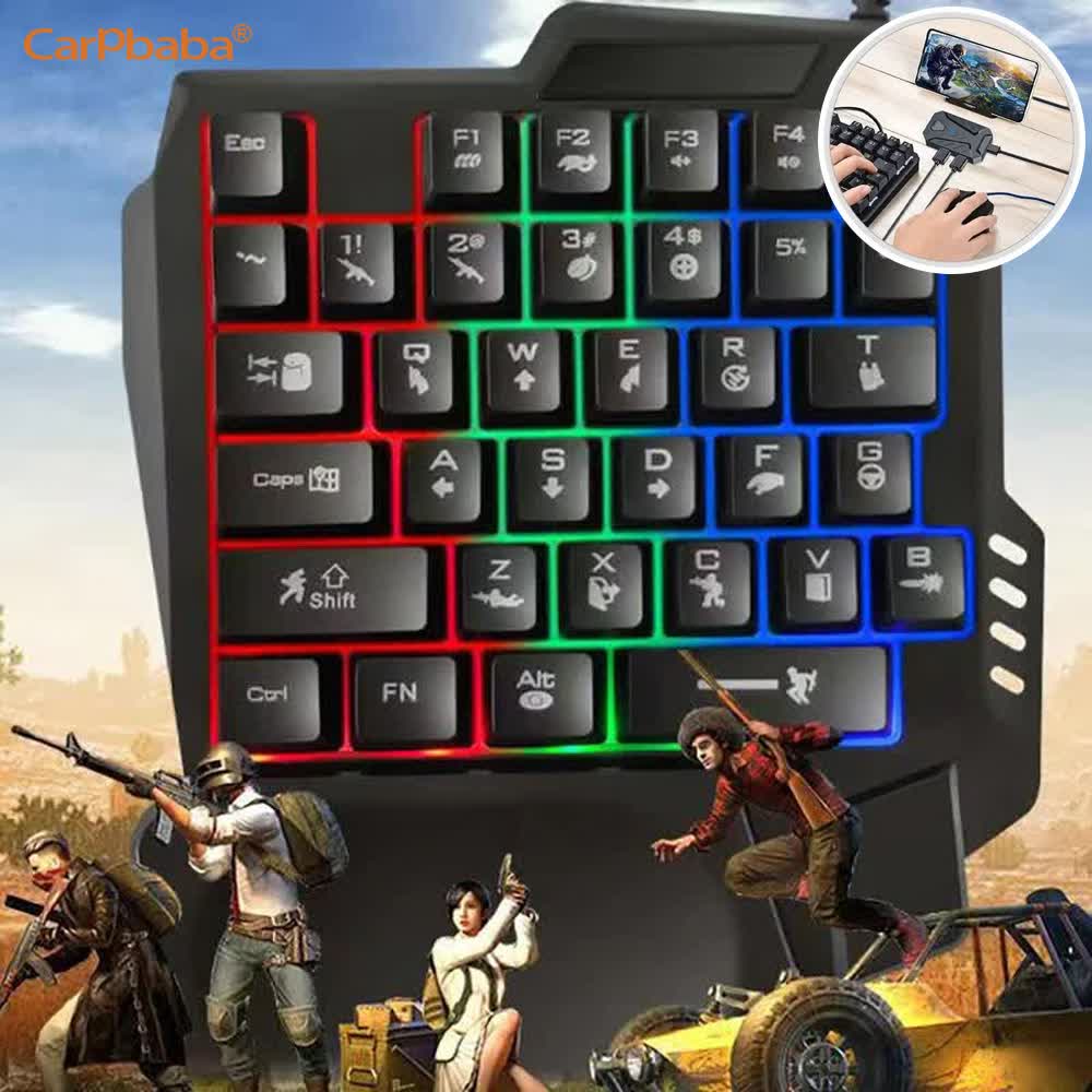 USB Single Hand One-Handed Gam - Gaming Keyboard 1 Hand recension och pris