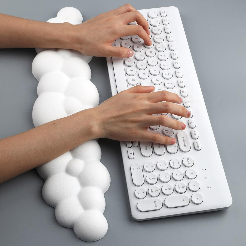 Mouse pad with wrist rest keyb - Gaming Keyboard Hand recension och pris