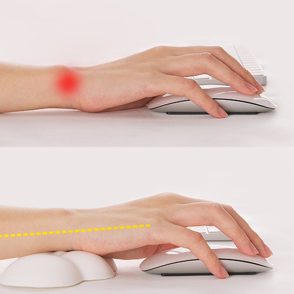 Mouse pad with wrist rest keyb - Gaming Keyboard Hand recension och pris