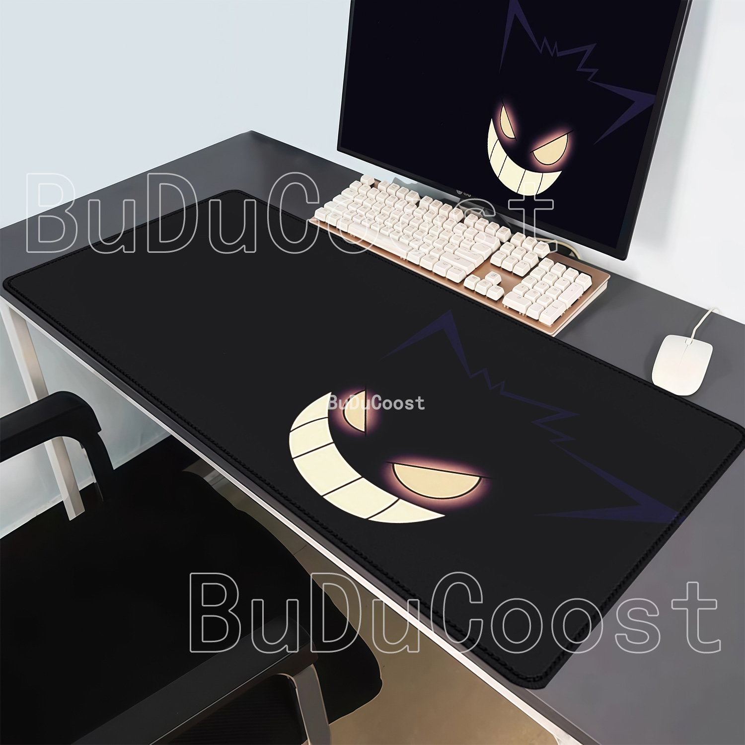 HD Printing Gengar Pokemon Ani - Gaming Keyboard Typewriter recension och pris