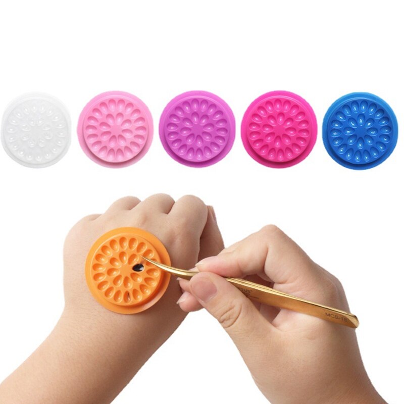 100pcs Eyelash Glue Holder Eye - Gasket Mount Kit recension och pris