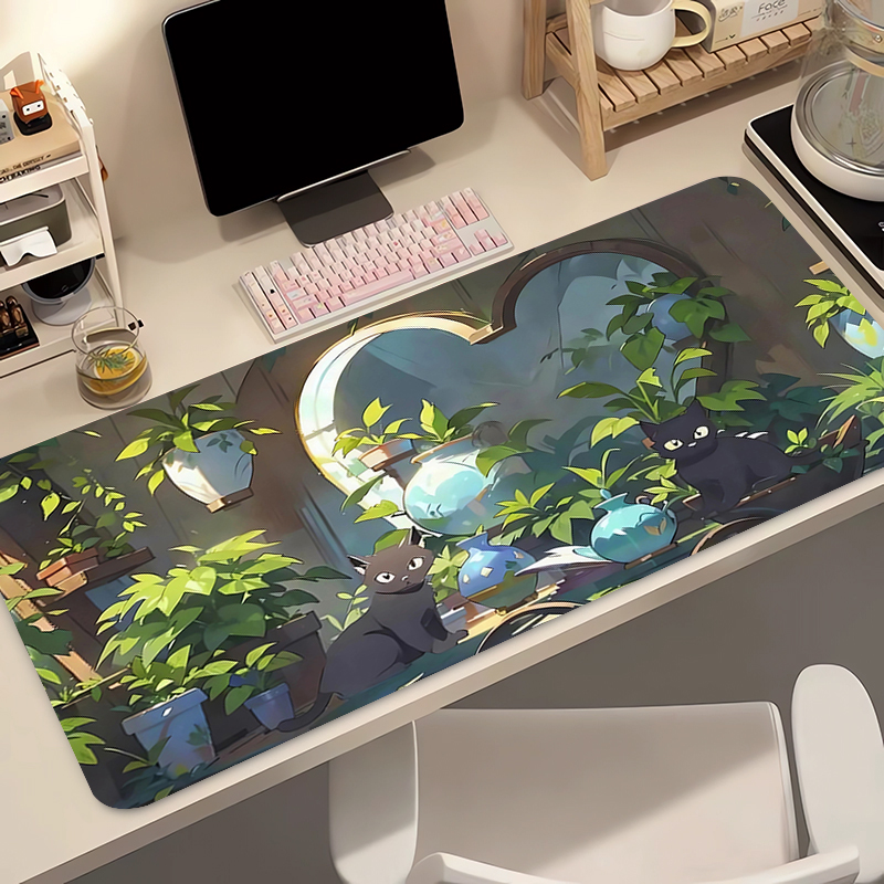 Kawaii Black Cat Silicone Soft - Gaming Keyboard Mouse recension och pris