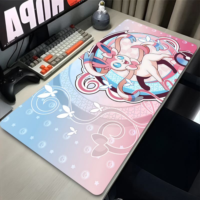 Large Pink Cute Mousepad XXL G - Gaming Keyboard Nearby recension och pris