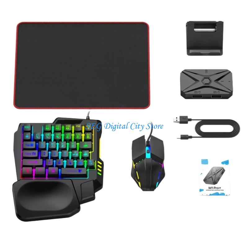 U75B Universal Mobile Gaming K - Gaming Keyboard And Mouse Converter For Mobile recension och pris