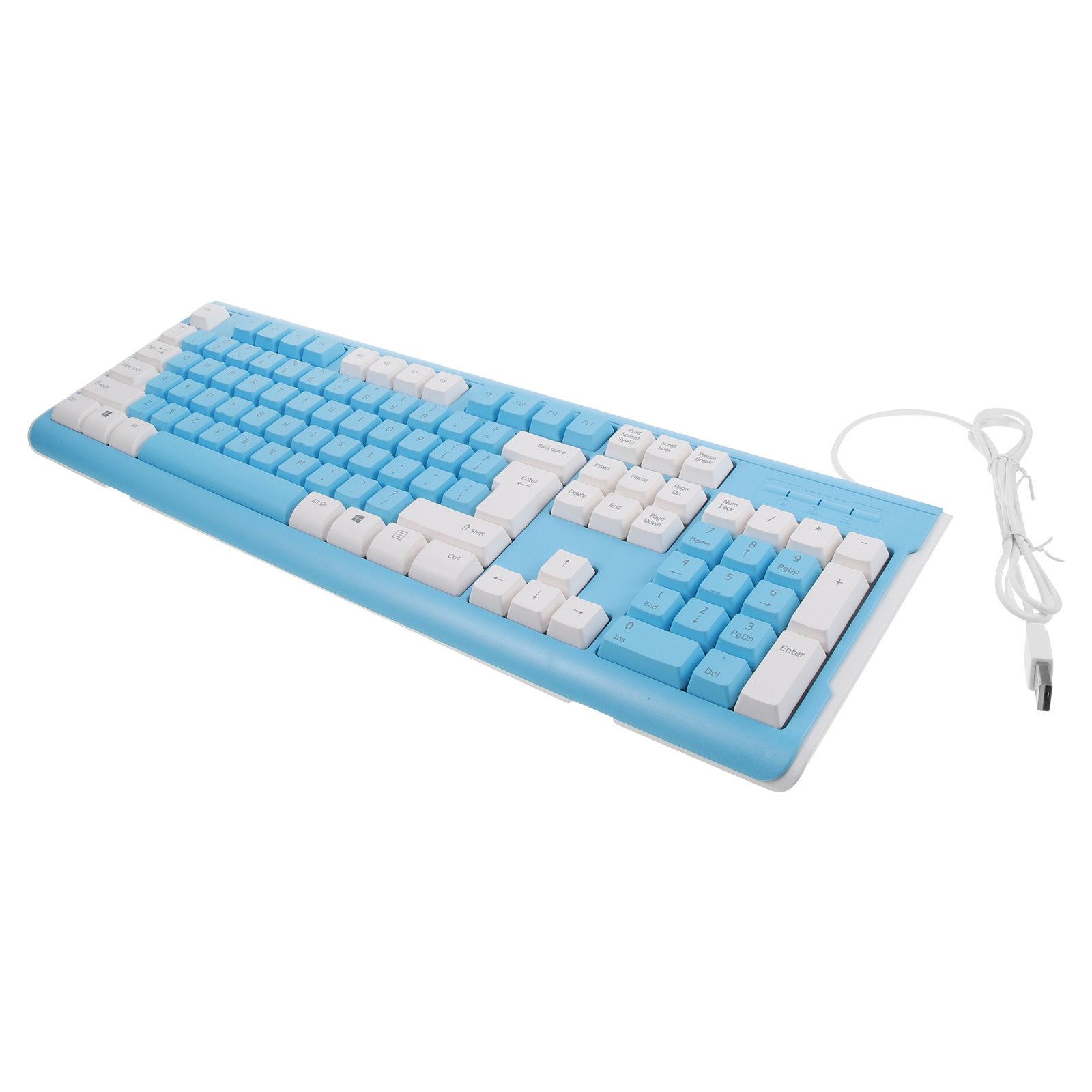 USB Wired Gaming Keyboard ABS  - Gaming Keyboard No Number Pad recension och pris