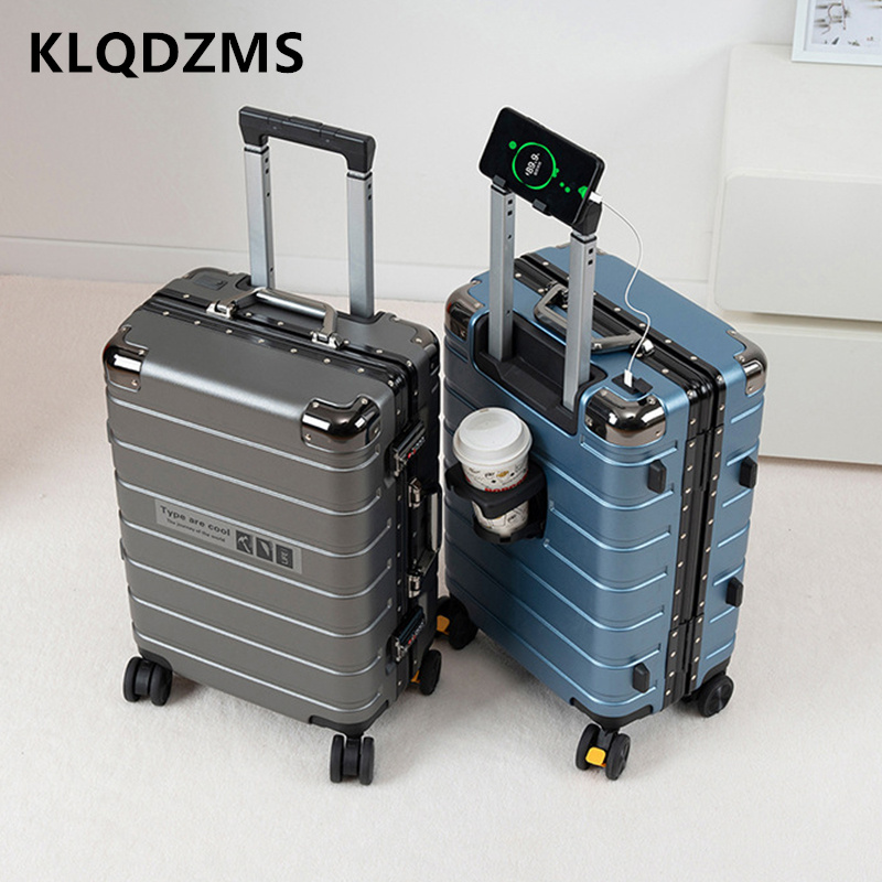 KLQDZMS Aluminum Frame Suitcas - Aluminum Case 65 recension och pris